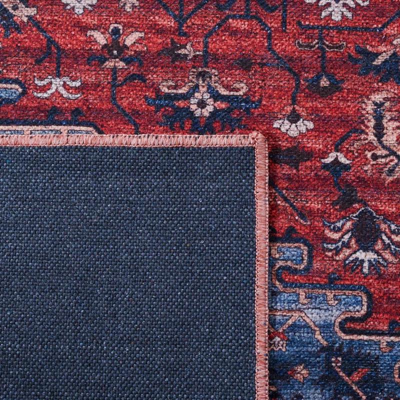 Mistana™ Chenier Oriental Red/Navy Area Rug
