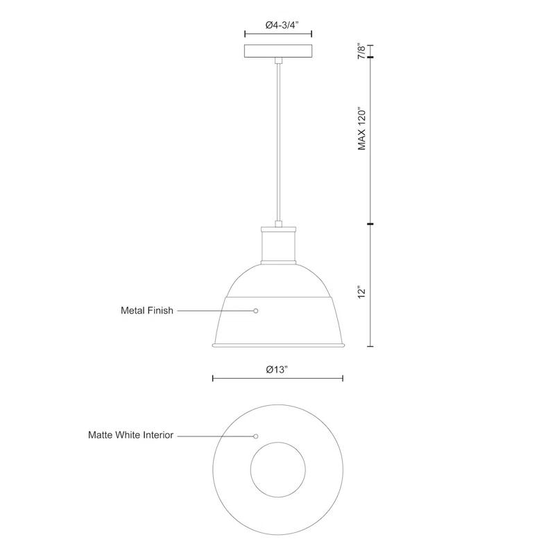 Irving 1 - Light Single Pendant