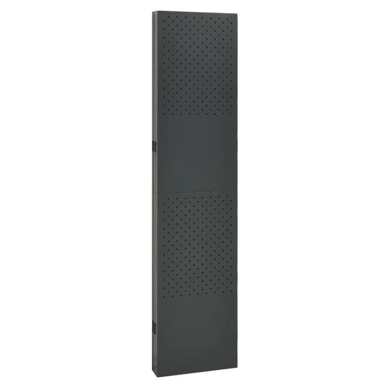 vidaXL VidaXL Room Divider Freestanding Privacy Screen for Room Separation Steel