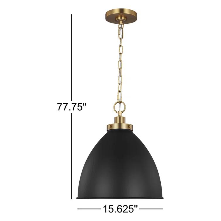 Single Light Metal Dimmable Pendant