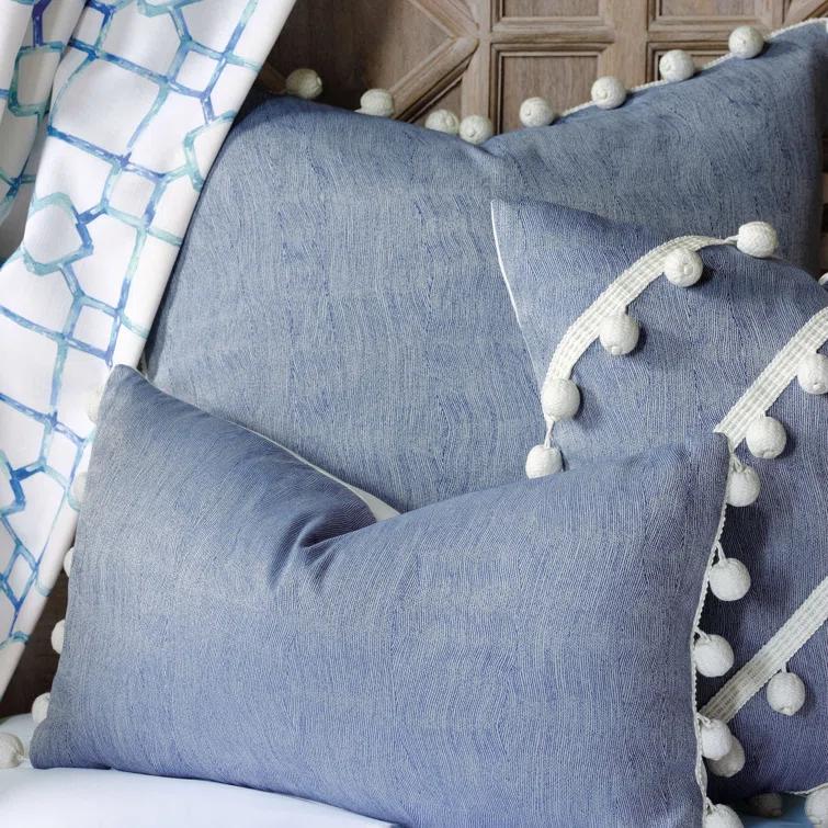 Eastern Accents Castaway Pom-poms Throw Pillow