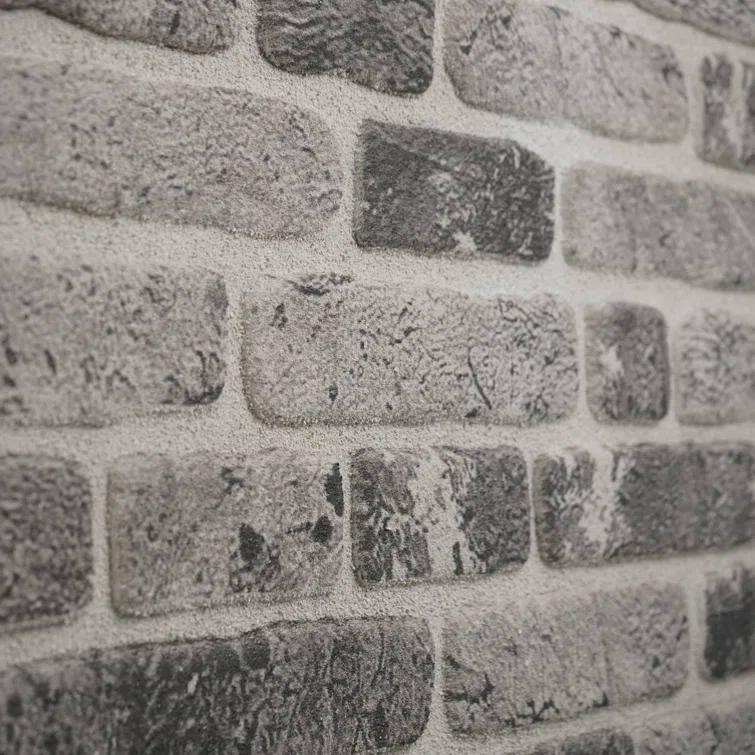 UPP Ultimate Premium Products 3D Brick Effect Wall Panels - Lightweight Styrofoam - Set of 9 Large Panels (20"x40") Covers 48 sq ft - Apply with Wall Adhesive - DIY Home Wall Cladding