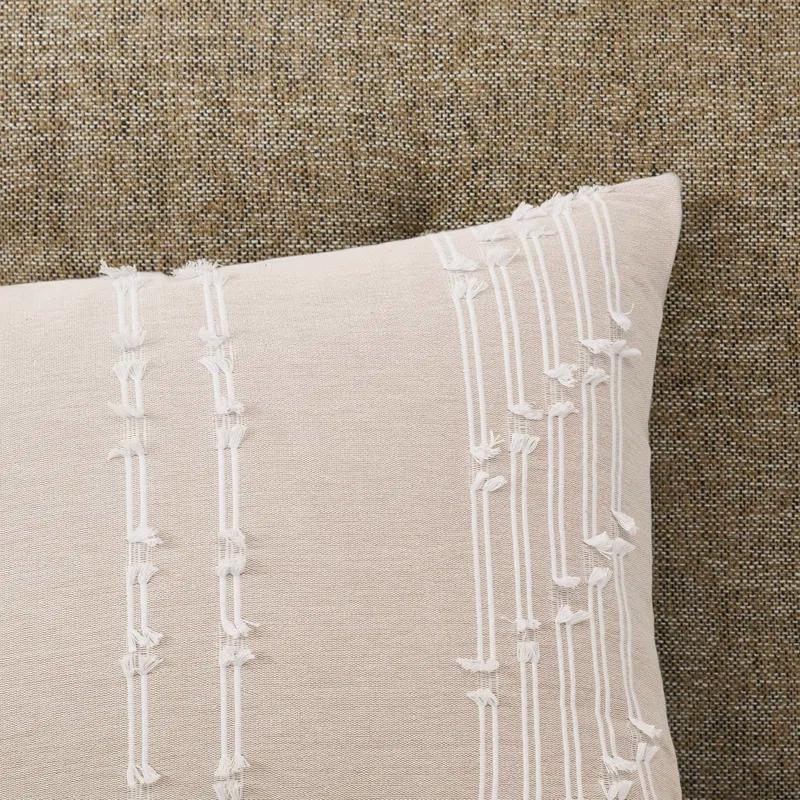 INK+IVY 3 Piece Cotton Jacquard Bedding Set