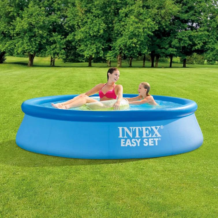 Intex Intex Easy Set Inflatable Kid Swimming Pool Only