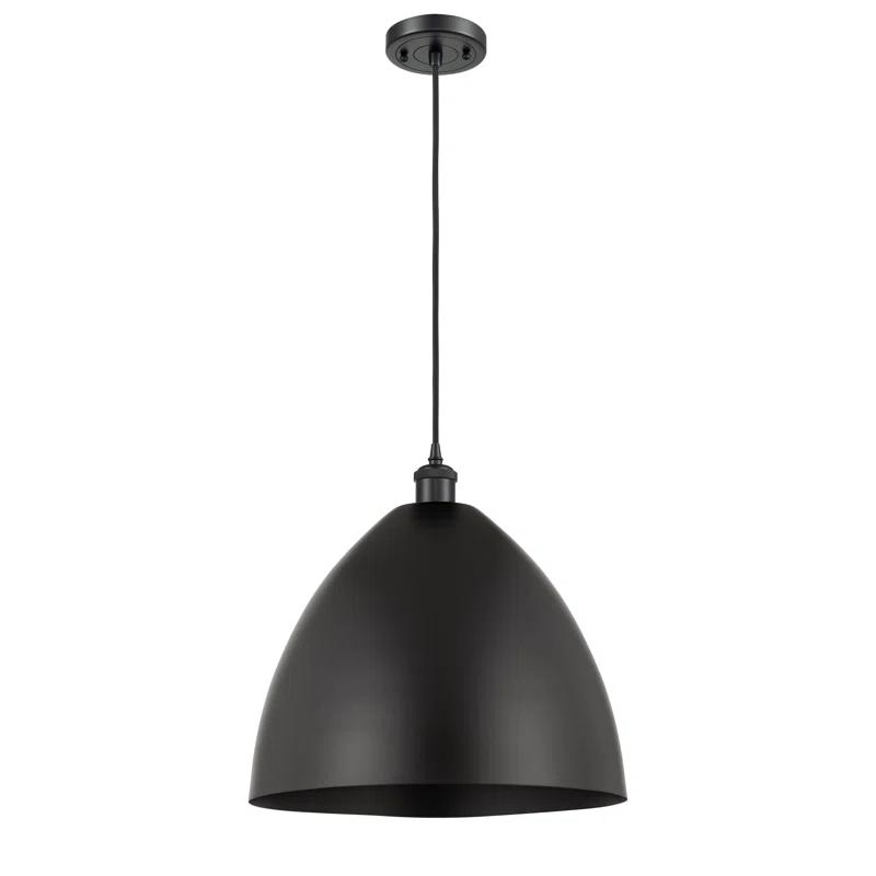 Innovations Lighting Metal Bristol 1 - Light Single Drop Pendant Pendant
