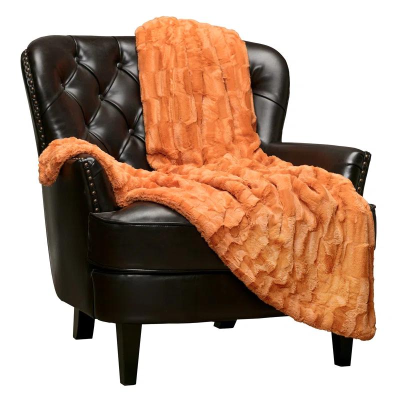 Chanasya Faux Fur Throw