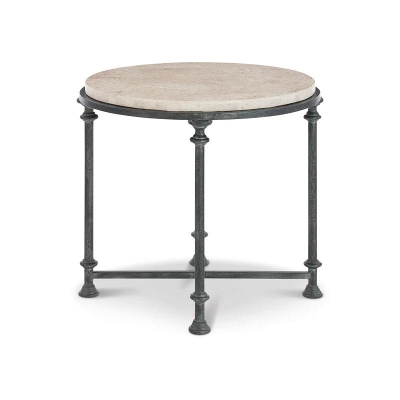Bernhardt Galesbury Stone Top End Table