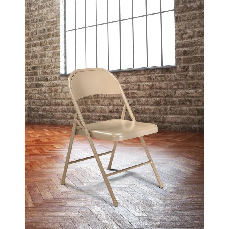 Commercialine Steel Folding Chair Set (Set of 4)
