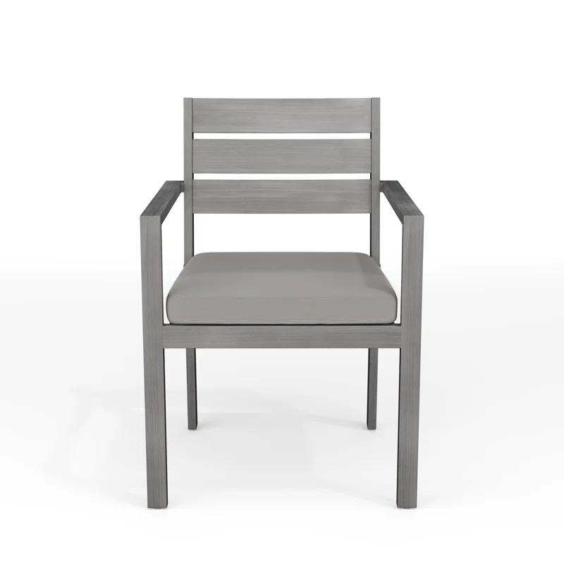 Martha Stewart Martha Stewart Bedford All-Weather Stacking Patio Dining Armchairs With Seat Cushions (Set of 2)