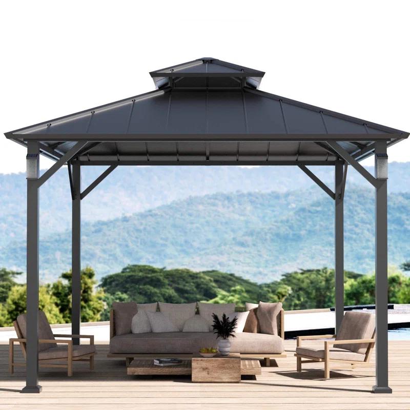 Outdoor Leisure Products 10 Ft. W x 10 Ft. D Aluminum Gazebo