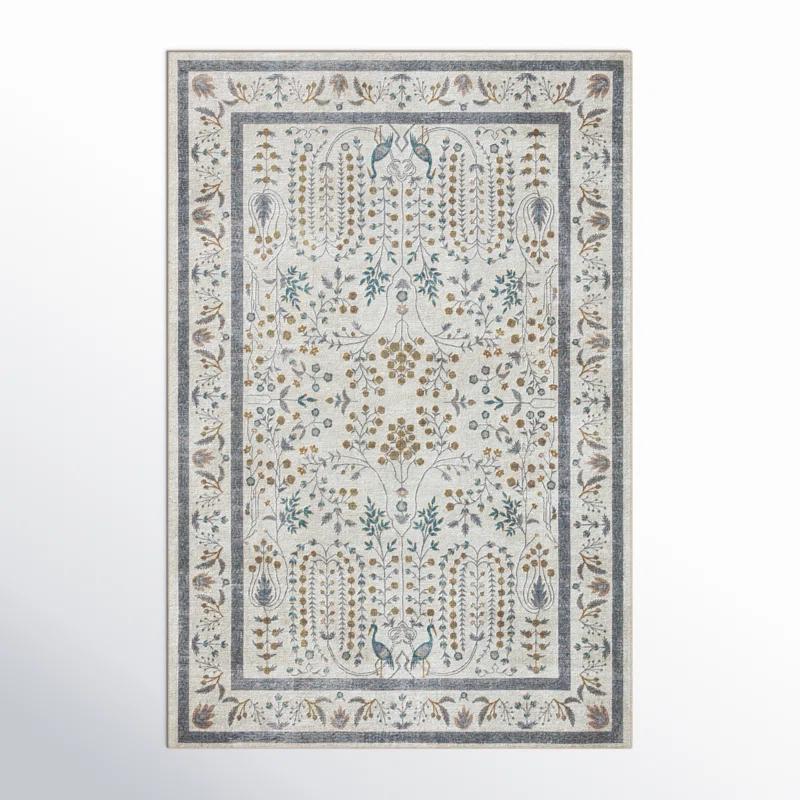 Rifle Paper Co. x Loloi Maison Wisteria Cream Rug
