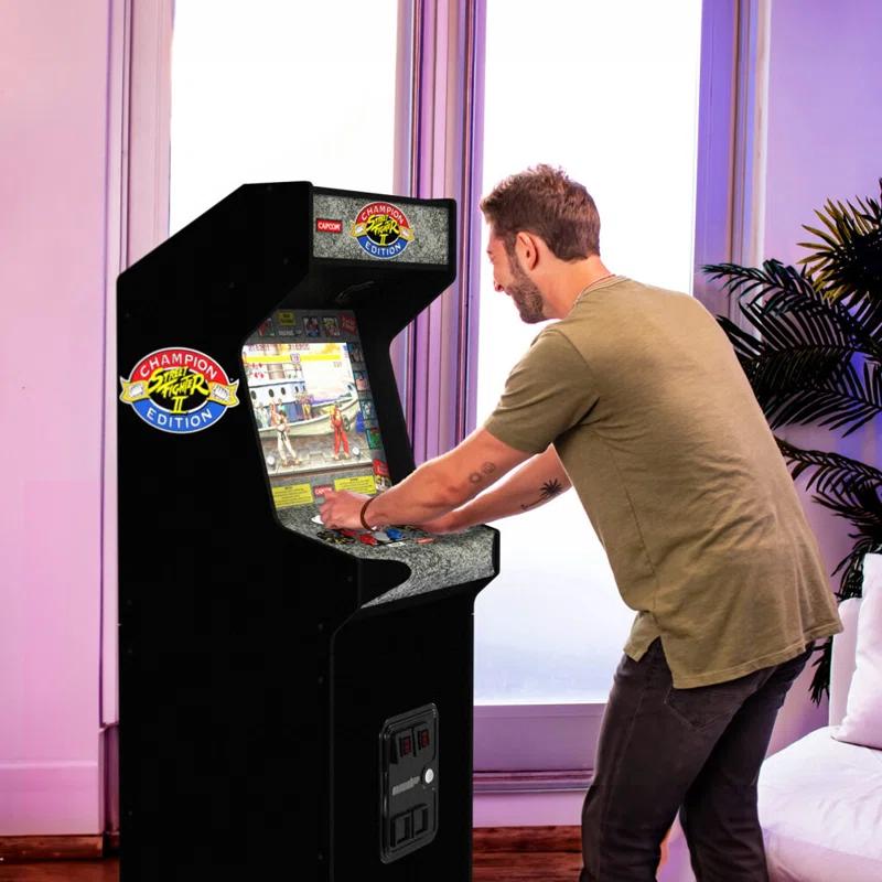 Arcade 1Up Arcade1Up Street Fighter II CE HS-5 Deluxe 5ft Stand-Up Cabinet Arcade Machine