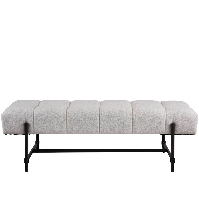 Universal Furniture Serene Polyester Blend Upholstered Bench
