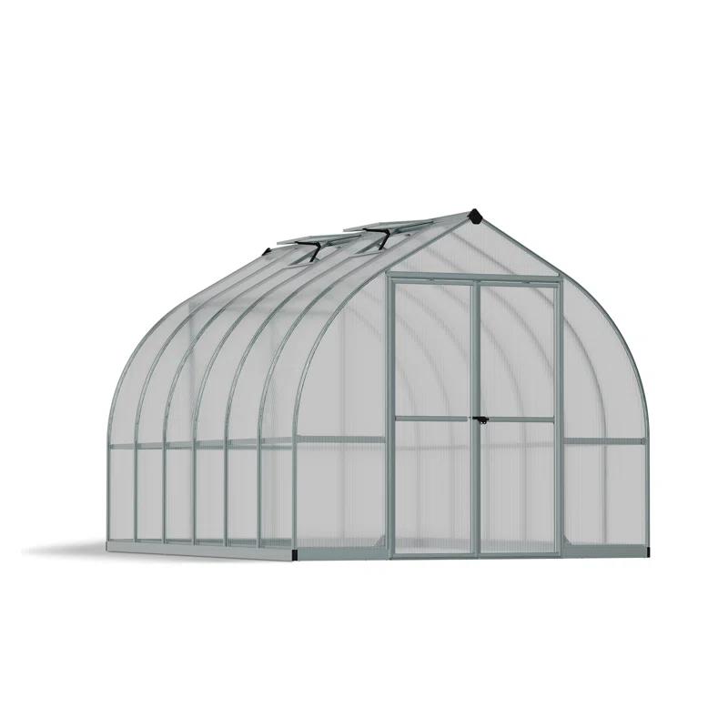 Canopia Palram - Canopia Bella 8' x 12' Greenhouse - Silver