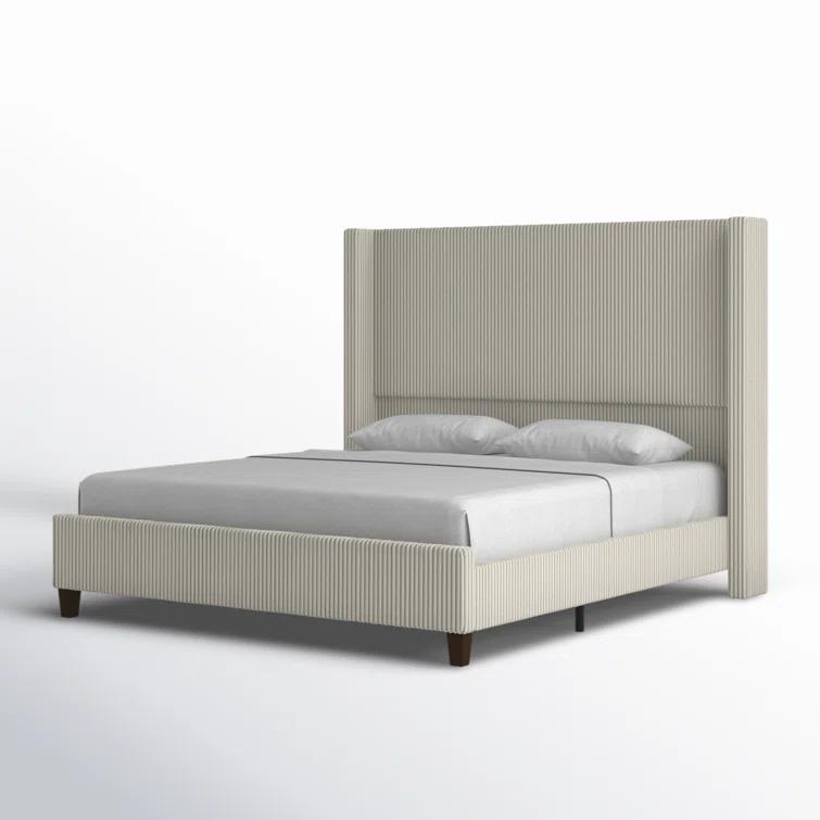 Willa Arlo™ Interiors Dunwoody Upholstered Wingback Platform Bed
