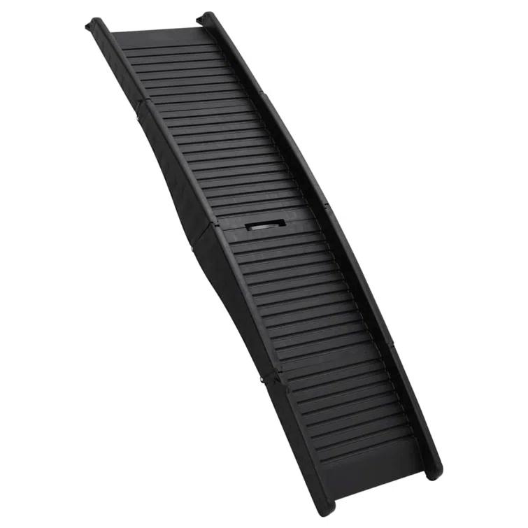 Tucker Murphy Pet™ Folding Dog Ramp Black 60.2" x 15.7" x 4.9" Plastic