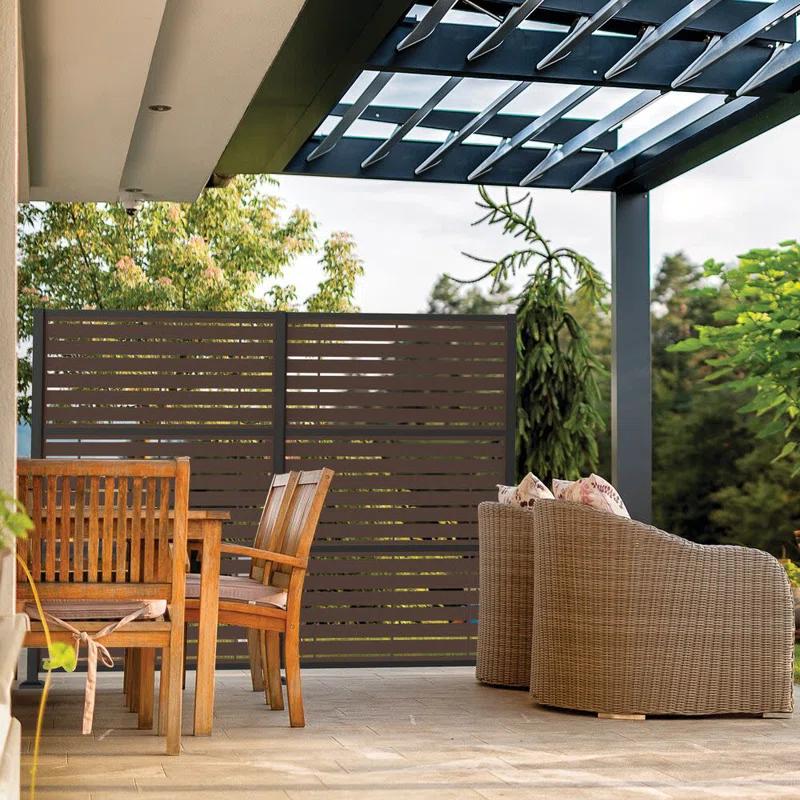 Barrette Outdoor Living 2 ft. x 4 ft.  Boardwalk Decorative Screen