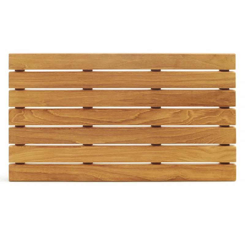 Teak Shower Mat