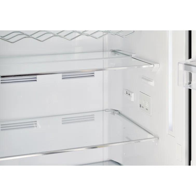 Unique Appliances Classic Retro 24 In 12 Cu.ft Bottom Mount Fridge Auto Defrost, Energy Star Certified, Counter Depth UGP-340L B AC