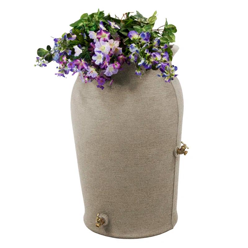 Red Barrel Studio® Red Barrel Studio® Plastic Planter Rain Barrel