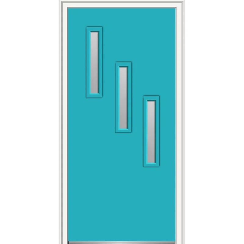 MMI DOOR Spotlight 80'' Fiberglass Front Entry Doors