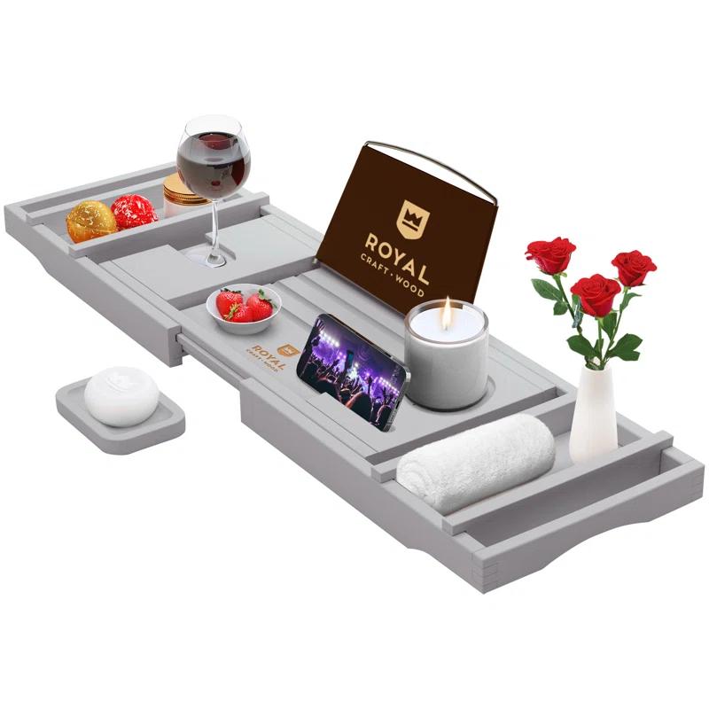 Royal Craft Wood Freestanding Bath Caddy