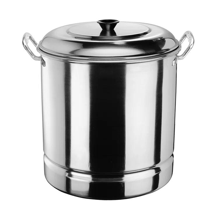 Vasconia Vasconia 32 Quarts Non-Stick Aluminum Steamer Pot