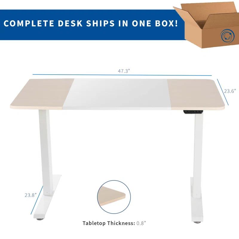Vivo VIVO 47" x 24" Electric Sit Stand Desk (DESK-E144BN series)