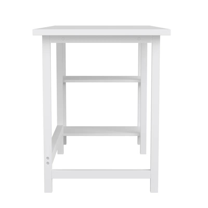 Martha Stewart Martha Stewart Beckett Home Office Trestle Desk with Shelves