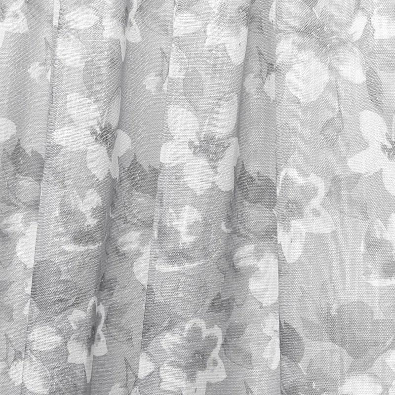 Nicole Miller Nicole Miller New York Dara Light Filtering, Semi Sheer Rod Pocket Curtain Panels (Set of 2)
