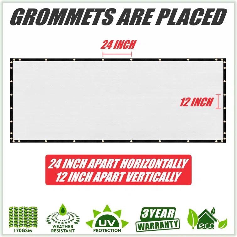 ColourTree Colour Tree Privacy Screen & Windscreen Fabric Cover – Durable Outdoor Fence Protection, UV-Resistant, Easy Installation