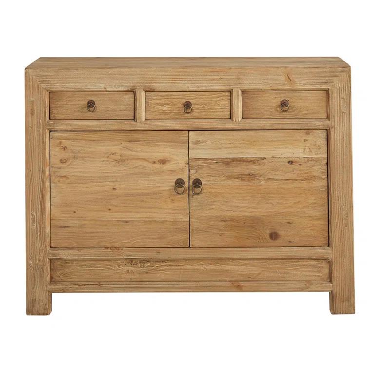 Akeelah 47'' Beige Pine Transitional Sideboard