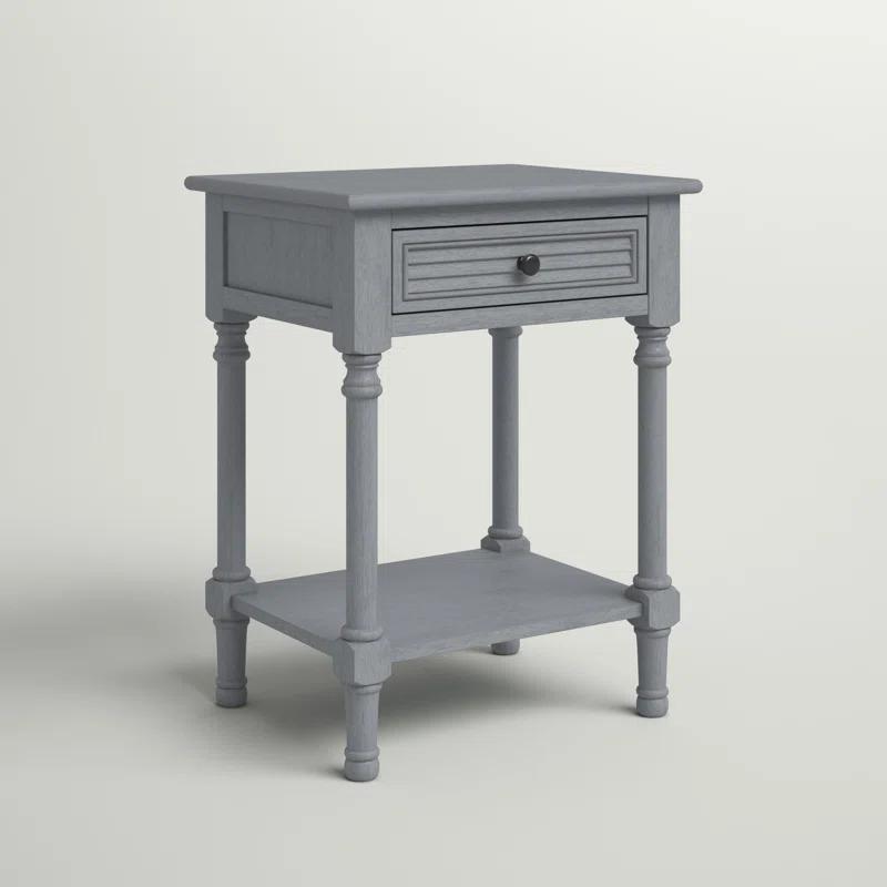 Russ End Table with Storage
