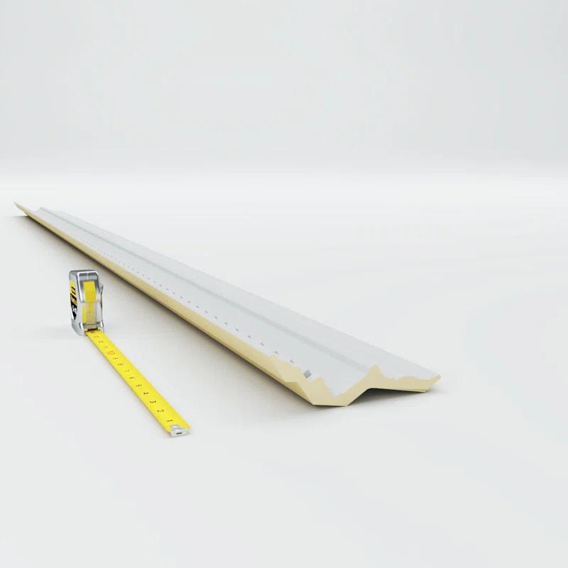 Ekena Millwork 5"H x 5"P x 7 1/8"F x 94 1/2"L Dentil Crown Moulding