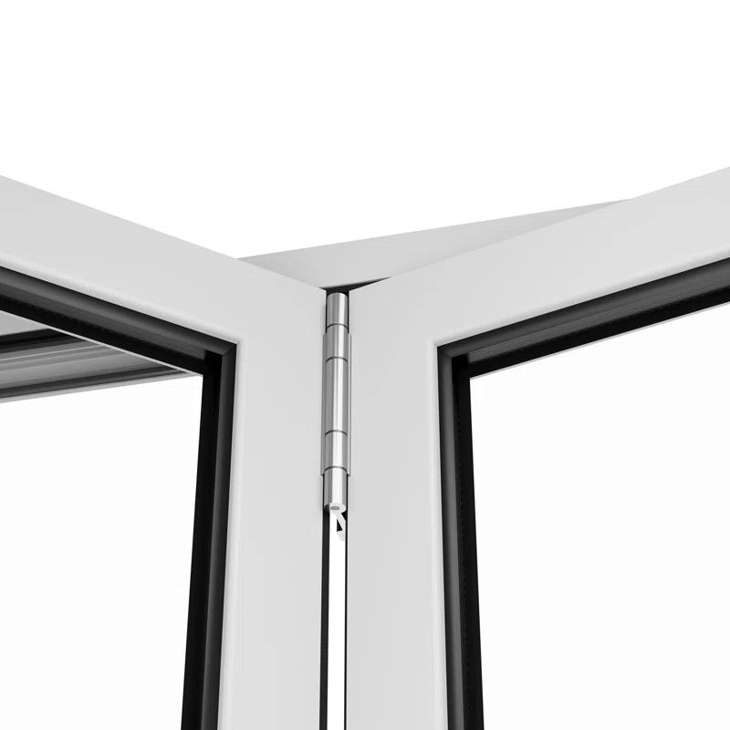 FOREVERDOORS Foever Doors 3 Panel, Folded Out, Folding Patio Door, Aluminum Folding Door