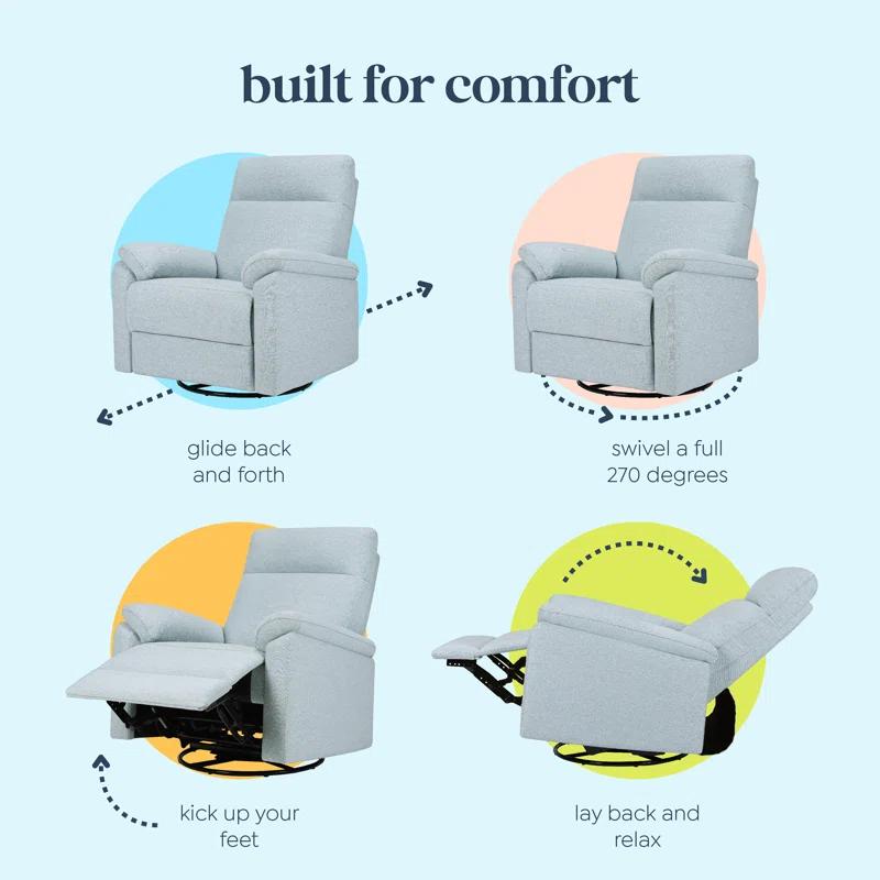 daVinci Suzy Electronic Recliner and Swivel Glider