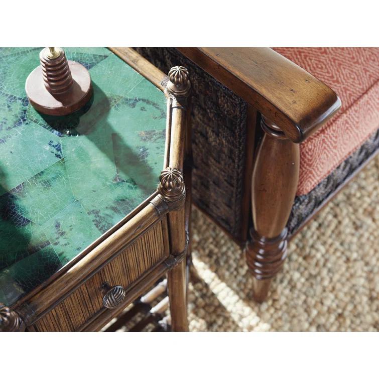 Tommy Bahama Home Bali Hai Flamingo Octagonal End Table