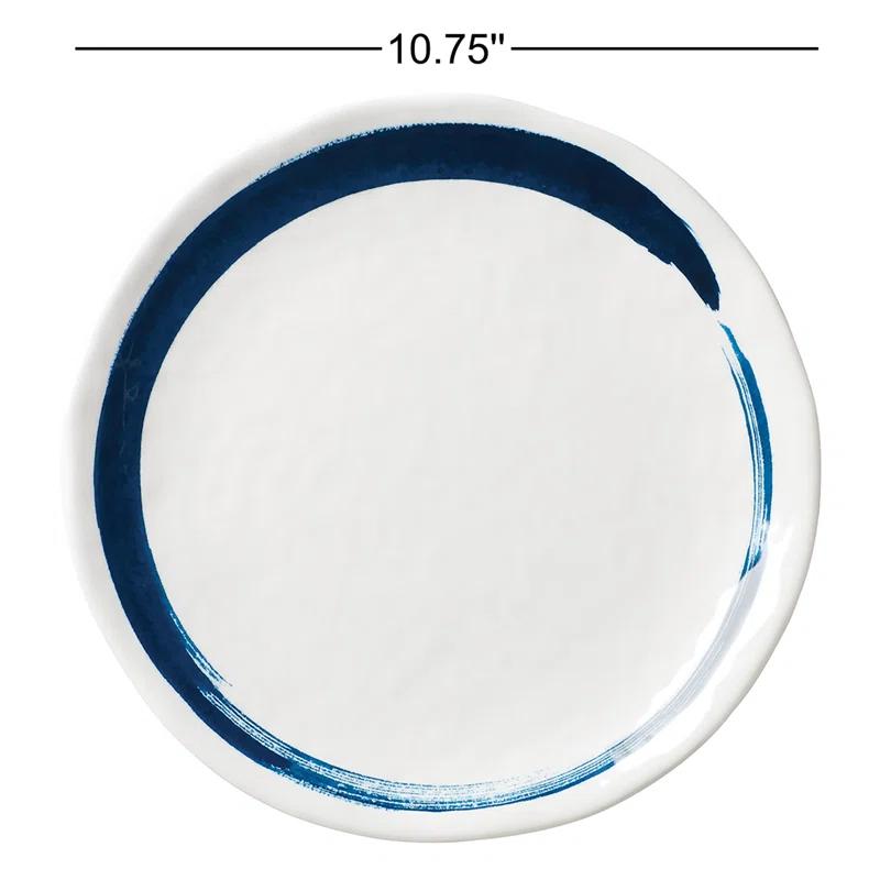 Lenox Blue Bay Melamine Dinnerware Dinner Plate, Set of 4