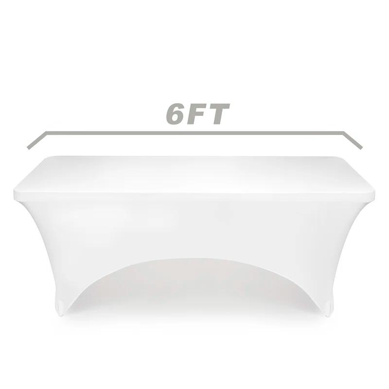 Lann's Linens Solid Color Polyester Wedding Tablecloth