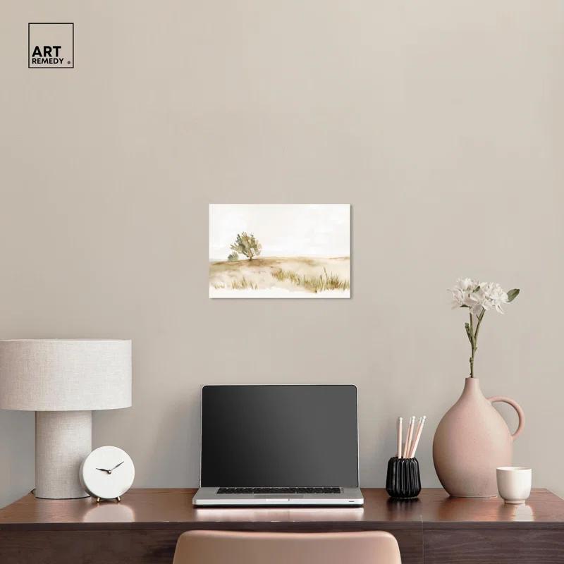 Countryside Escape Canvas Rustic Farmhouse Art by Art Remedy