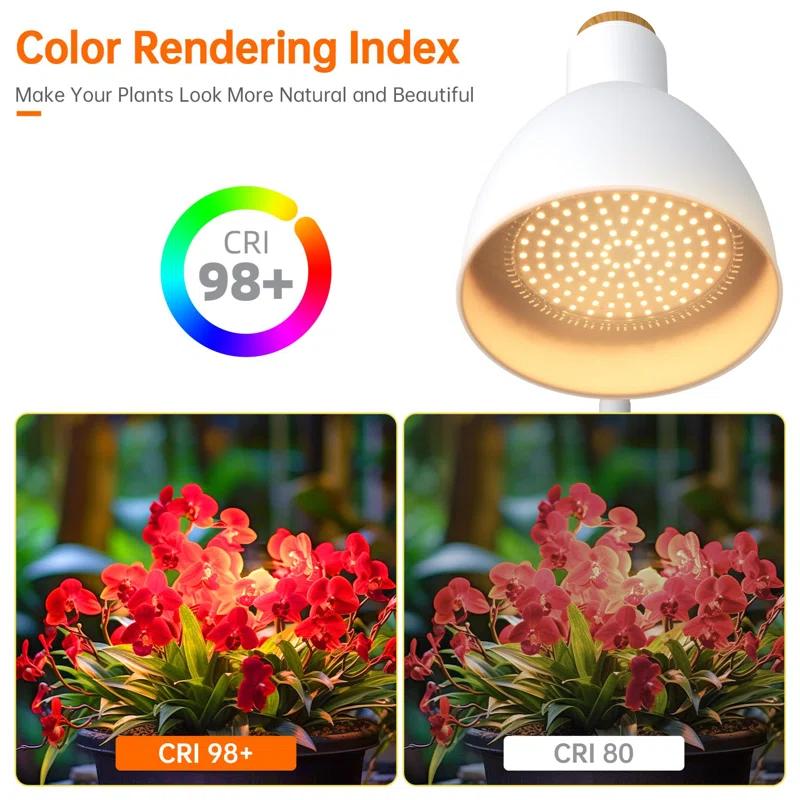 BTERAZ Floor Grow Lights For Indoor Plants Full Spectrum