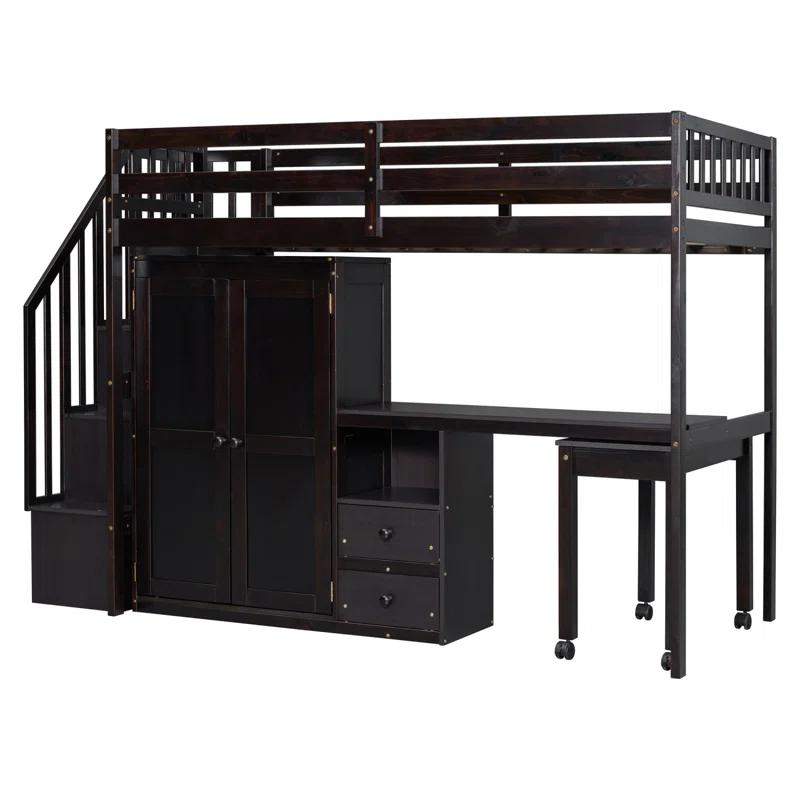 Reprise Designs Desk & Wardrobe – Space-Saving Multifunctional Loft Bed