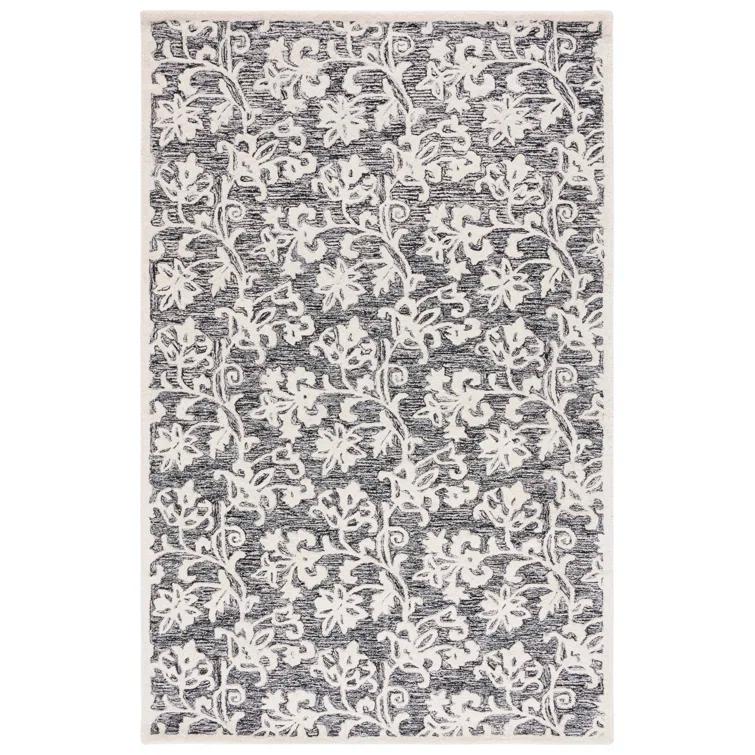 Martha Stewart Rugs Msr Metro Martha Stewart Hand Tufted Wool Pile Floral Rug