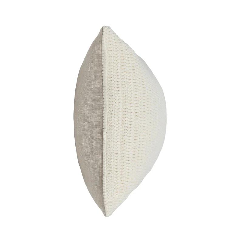 Villa by Classic Home Nakeya Knitted 16"x36"  Throw Pillow