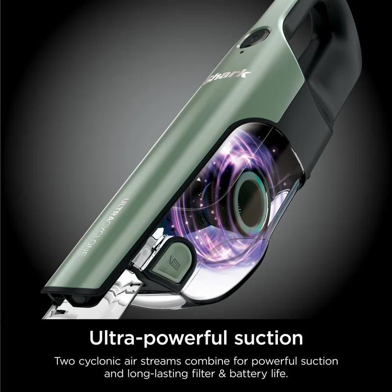 Shark CH901 Shark UltraCyclone Pro Cordless Handheld Vacuum, with XL Dust Cup, Green