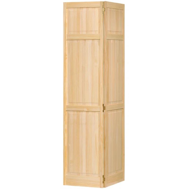 Kimberly Bay Paneled Wood Unfinished Bi-Fold Door