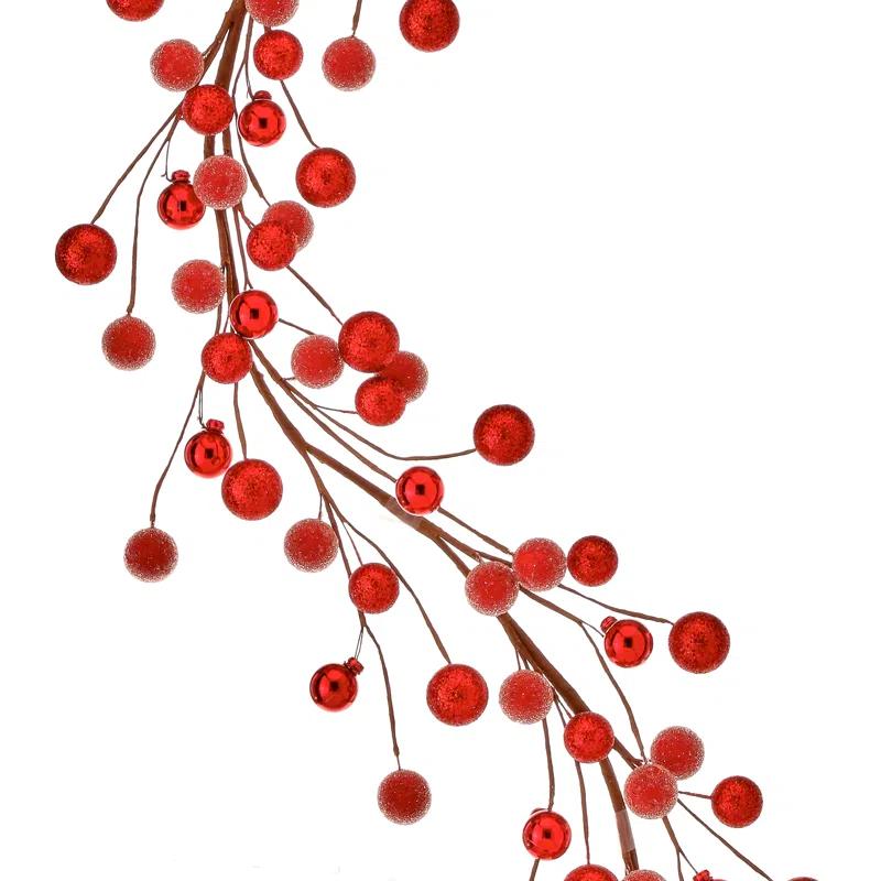 Regency International 48" Bead/Shiny/Matte Ball Garland