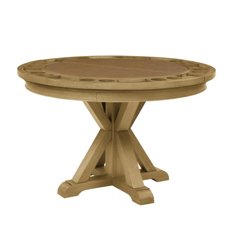 Steve Silver Furniture Steve Silver Furniture 50'' 8 - Player Foldable Poker Table