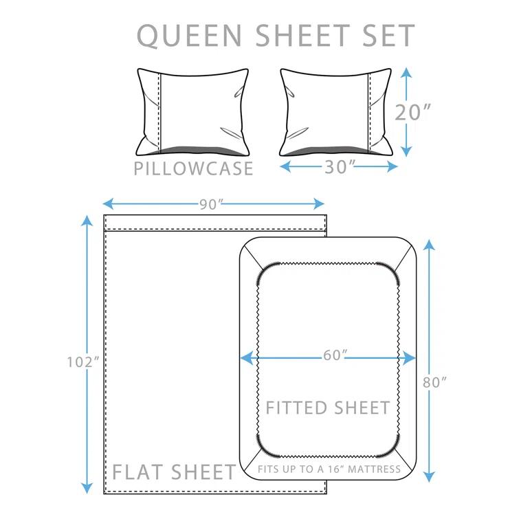 Royale Linens SoftTees Jersey Knit Cotton Blend Jersey Knit Sheet Set