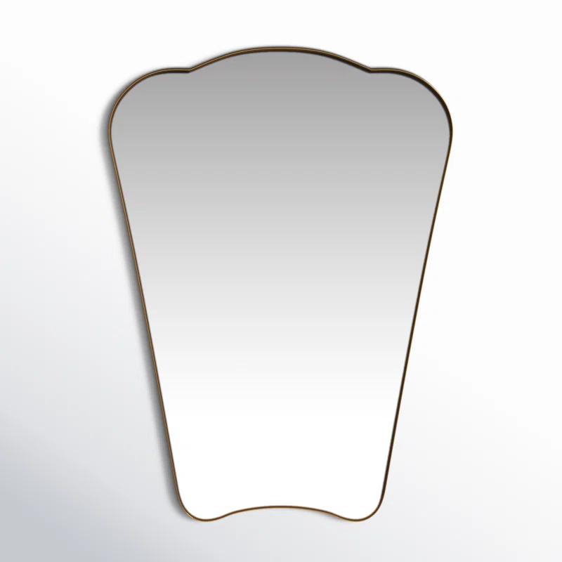 Cottondale Iron Flat Wall Mirror